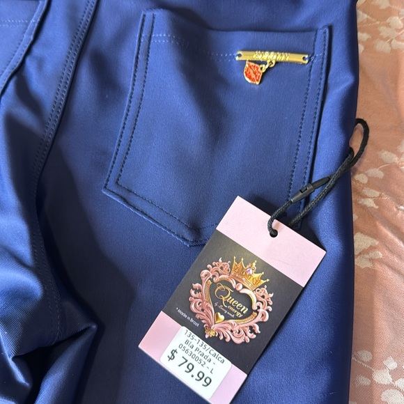 S - L DARK BLUE BIA PRADA PANTS # 135-135 - Picture 8 of 8